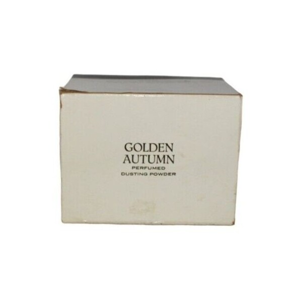 Prince Matchabelli Collectible Golden Autumn Perfumed Dusting Powder 8 Oz - Picture 3 of 7